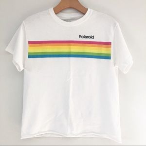 Polaroid Graphic Tee Shirt Sleeve Womens S